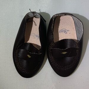 GUC Vintage Brown Penny Loafers Shoes - for 18 inch Dolls & American Girl Dolls